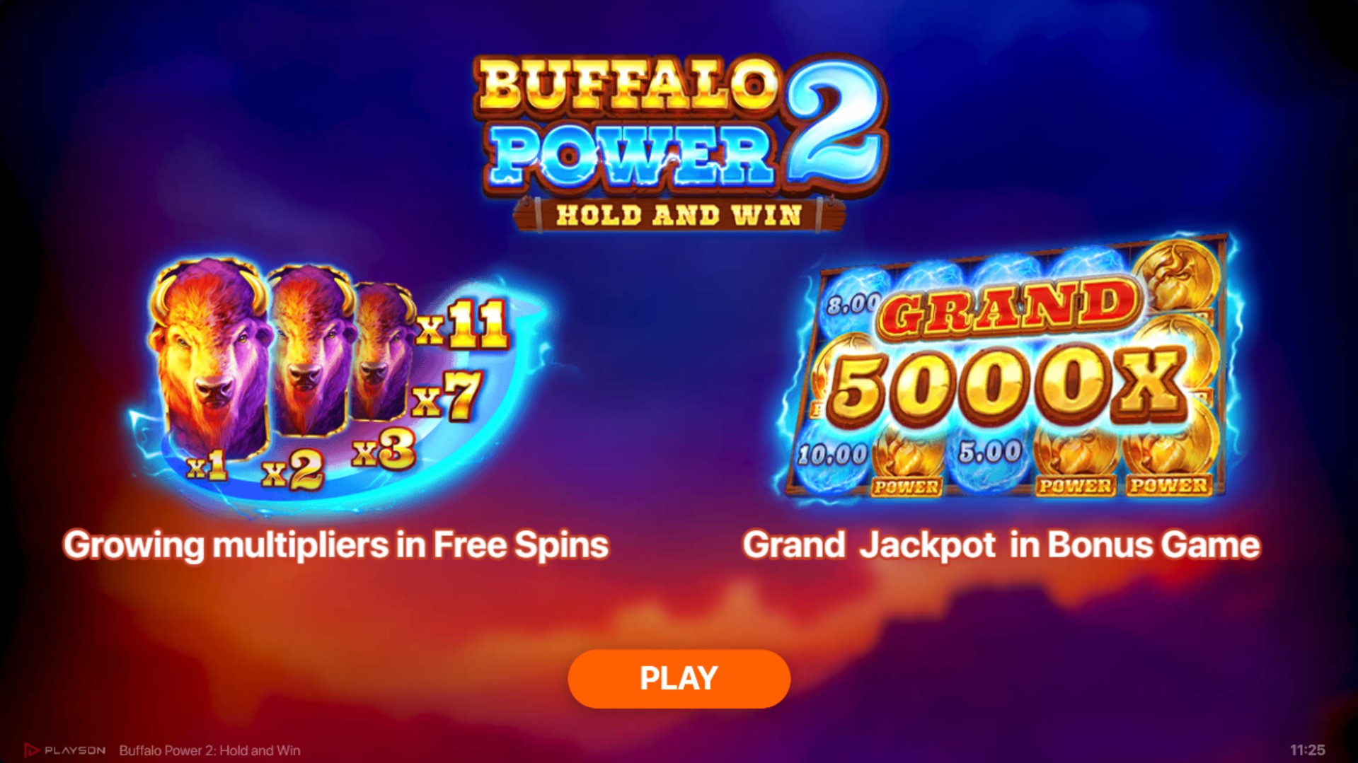 Buffalo Power 2: Halten und gewinnen