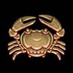 Krabbe Zeichen in Ancient Fortunes Poseidon: WowPot Megaways