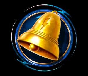 Glocke Zeichen in Gold Blitz