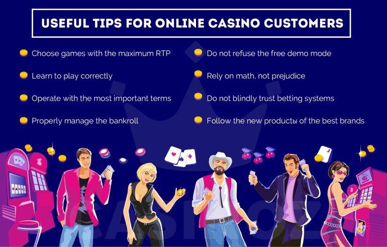 Tipps für Kunden von Online-Casinos