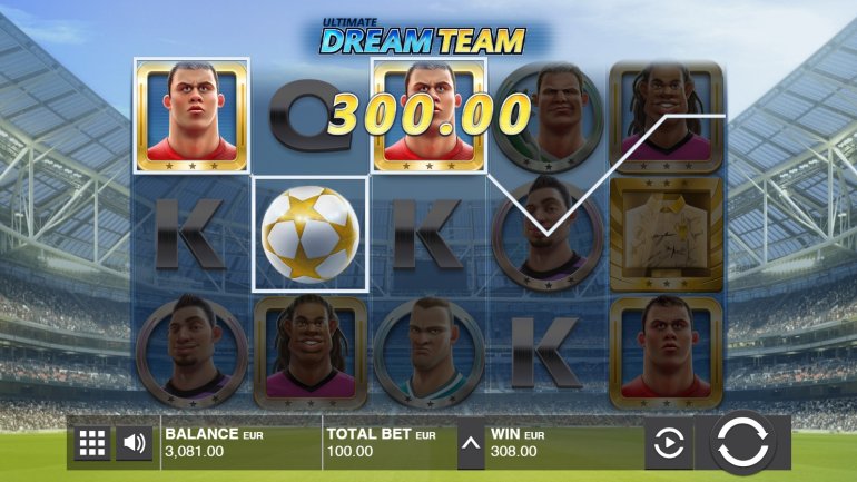 Ultimativer Dream Team Video-Spielautomat