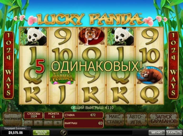 Lucky Panda Video-Spielautomat
