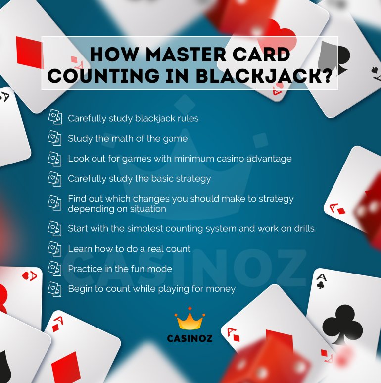 Lernen, wie man Karten beim Blackjack zählt
