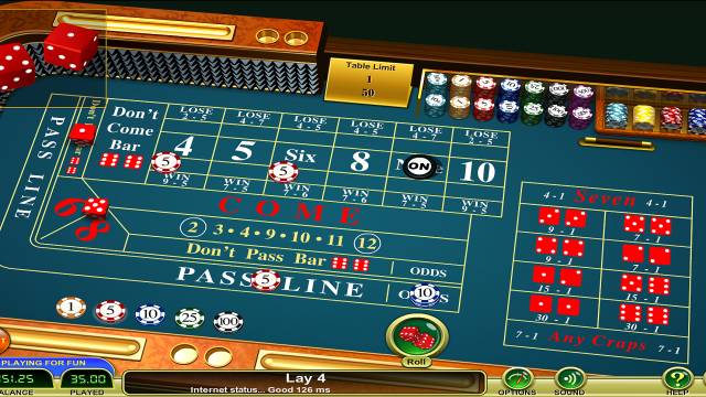 Wie man ein Craps-Spiel plant