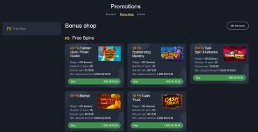 100% Welcome Bonus of up to 500 euros at Frank Casino: Werbeaktionen