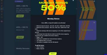 50% Bonus of up to 300 euros on Mondays at Gama Casino: Reload-Bonus