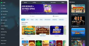 BetVictor Casino: Website des Clubs