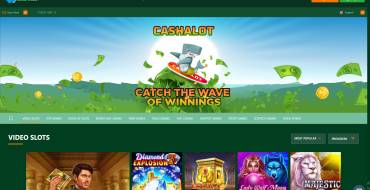 Cashalot Casino: Gestaltung