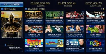 Europa casino: Spiele