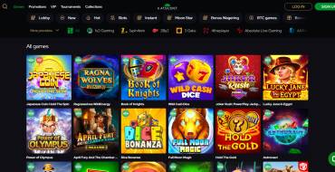 KatsuBet Casino: Spiele