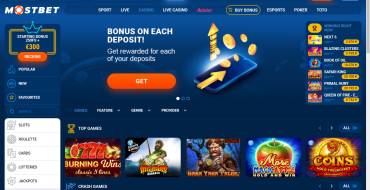 MostBet Casino: Offizielle Website