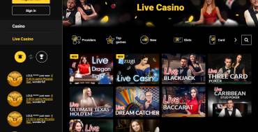 Zet casino: Live-Kasino