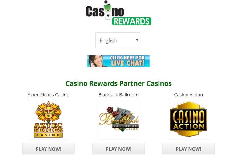 Online-Kasino der CasinoRewards-Gruppe