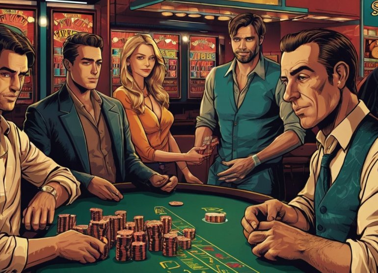 eine Gesellschaft von Glücksspielern