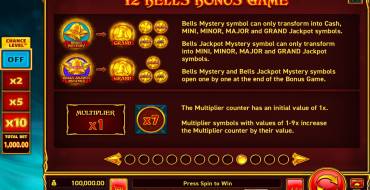 12 Bells: Bonus Spiele