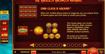 12 Bells: Bonus Spiele