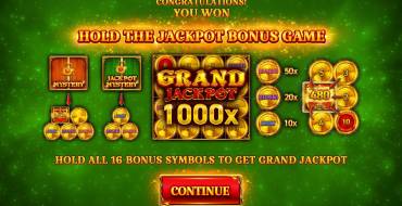 16 Coins: Grand Gold Edition: Bonus Spiele