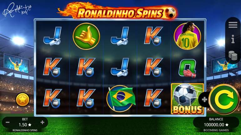 Ronaldinho dreht sich