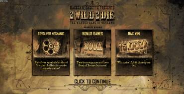 2 Wild 2 Die: Einzigartige Merkmale