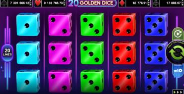 20 Golden Dice: Spielautomat