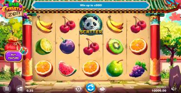 243 Fruity Zen: Spielautomat