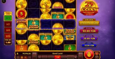 25 Coins: Bonus Spiele