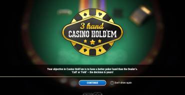 3-Hand Casino Hold'em: 3-Hand-Casino-Hold'em