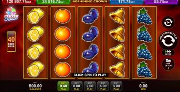 40 Shining Crown Clover Chance: Spielautomat