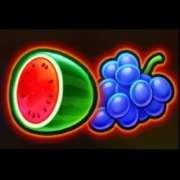 Wassermelone, Weintrauben Zeichen in Sunny Fruits 2: Hold and Win