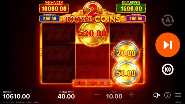 Royal Coins 2: Halten und Gewinnen