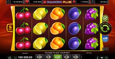 5 Diamond Plus: Spielautomat