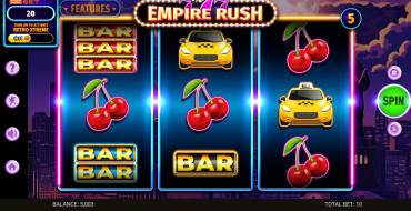 777 – Empire Rush: Spielautomat