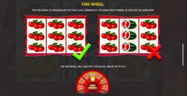 7s Deluxe Fire Wheel Jackpot King: Bonus Spiele