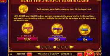 9 Coins: 1000 Edition: Jackpot