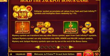 9 Coins Grand Gold Edition: Bonus Spiele