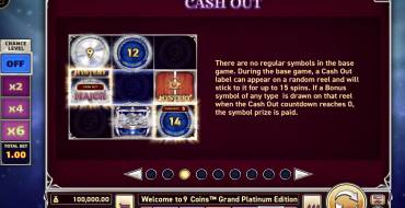 9 Coins Grand Platinum Edition: Bonus Spiele