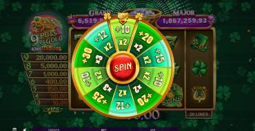 9 Pots of Gold: King Millions: Gratis-Spins