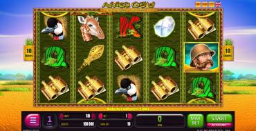 Africa Gold: Spielautomat