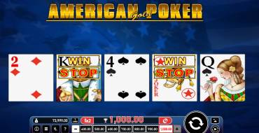 American Poker Gold: Gewinne