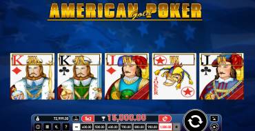 American Poker Gold: Gewinne