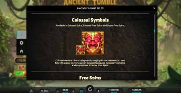 Ancient Tumble: Bonus Spiele