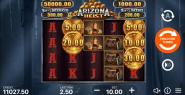 Arizona Heist: Hold and Win: Einzigartige Merkmale