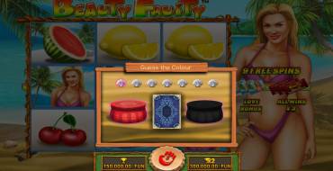 Beauty Fruity: Risiko-Spiel