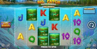 Big Catch Bass Fishing Megaways: Spielautomat