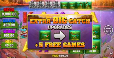 Bigger Catch: Bass Fishing: Freespins und/oder Respins