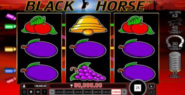 Black Horse: Gewinne