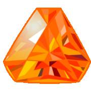 Black Ice: Orangefarbener Diamant