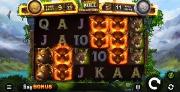 Blazing Bull Remastered: Spielautomat