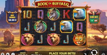 Book of Buffalo: Spielautomat