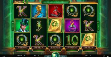 Book of Oz: Lock ‘N Spin: Spielautomat